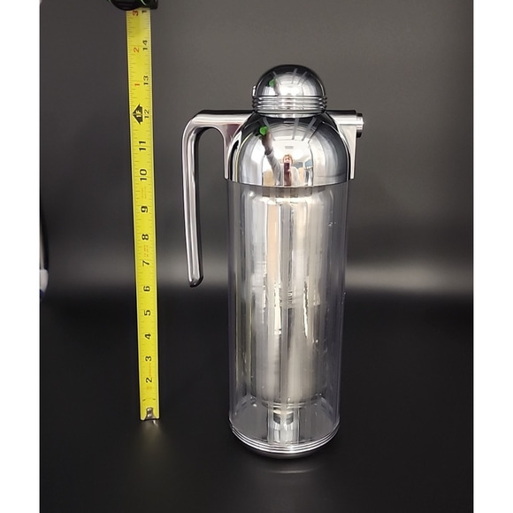 MCM CROWN CORNING Metropolis Thermique Thermos Space Age Design Retro - Picture 11 of 11